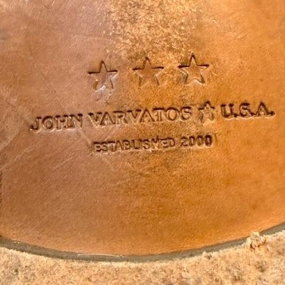 John Varvatos Ludlow Chelsea Boots 10.5 Brown Suede Italy MSRP $798 Leather